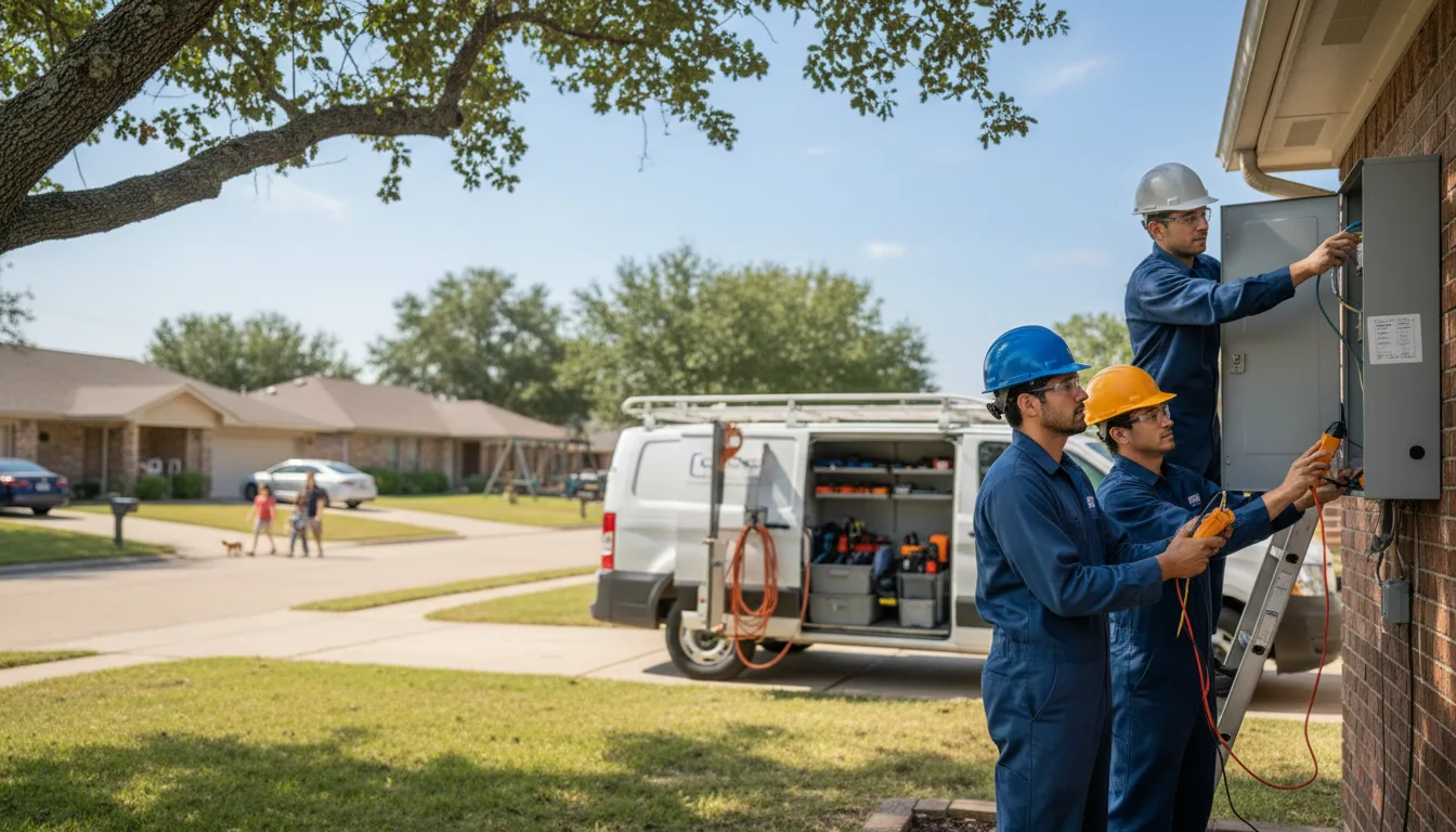 Certified electrician providing emergency electrical services in Lyndon, KS